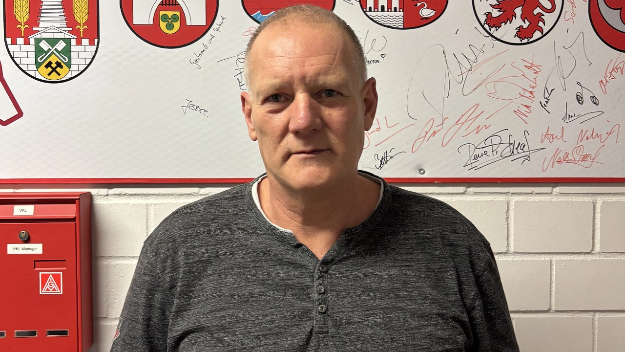 Als befristet Beschäftigter seit 1998 im VW-Werk: Mike Schubert.