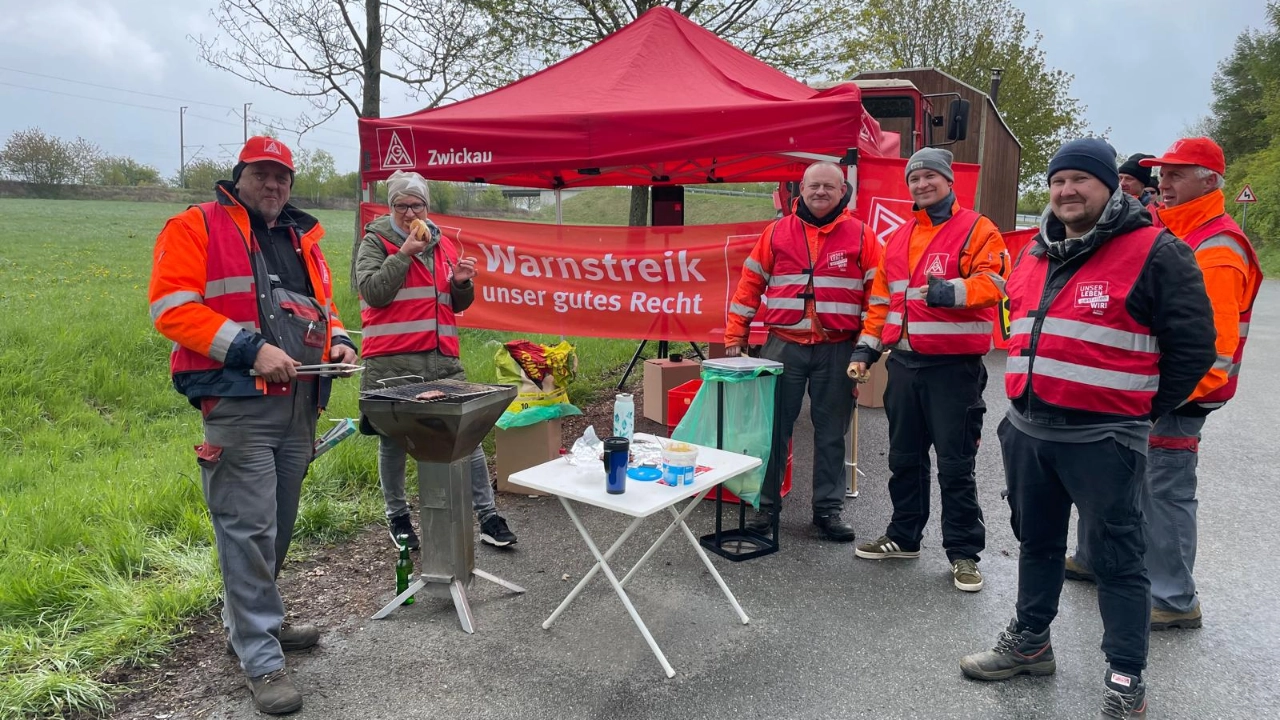 Warnstreik bei Recycling-Spezialist Derichebourg