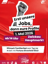 Plakat 1. Mai Zwickau