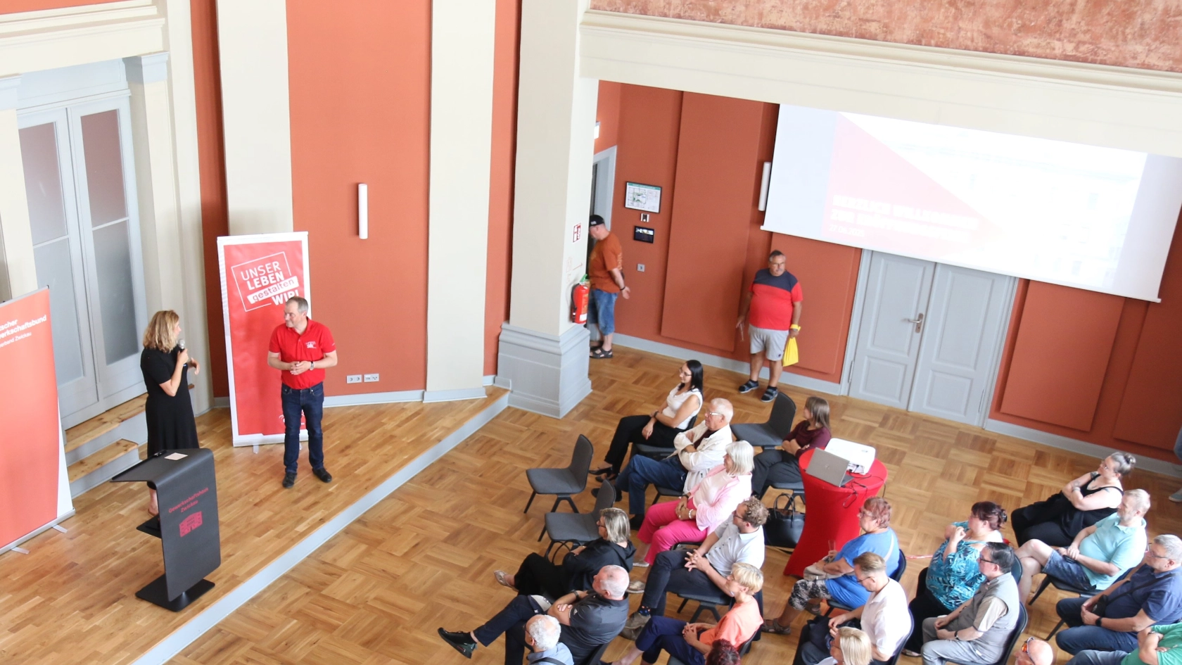 Neues Gewerkschaftshaus offiziell eingeweiht