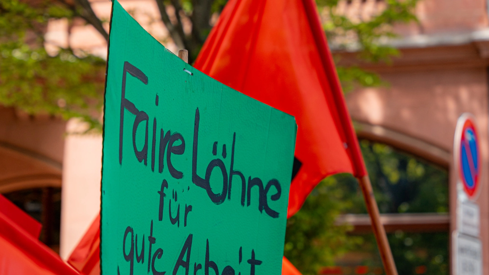 Eindrücke vom 1. Mai in Zwickau, Plauen und Aue.