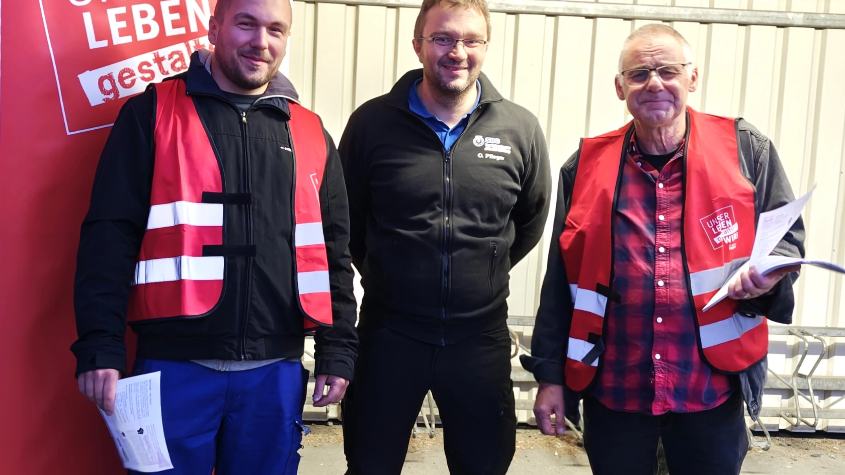 Toraktion Tarifverhandlungen SBG Neumark