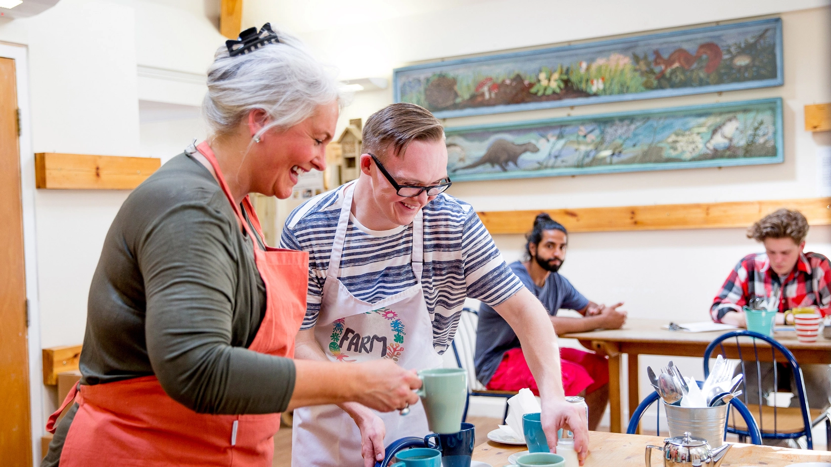 Inklusion: gemeinsame Aktivitäten