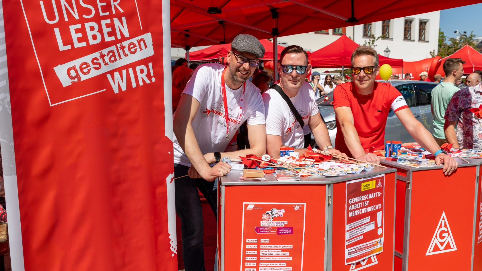 1. Mai: Danke für's gemeinsam stark machen!
