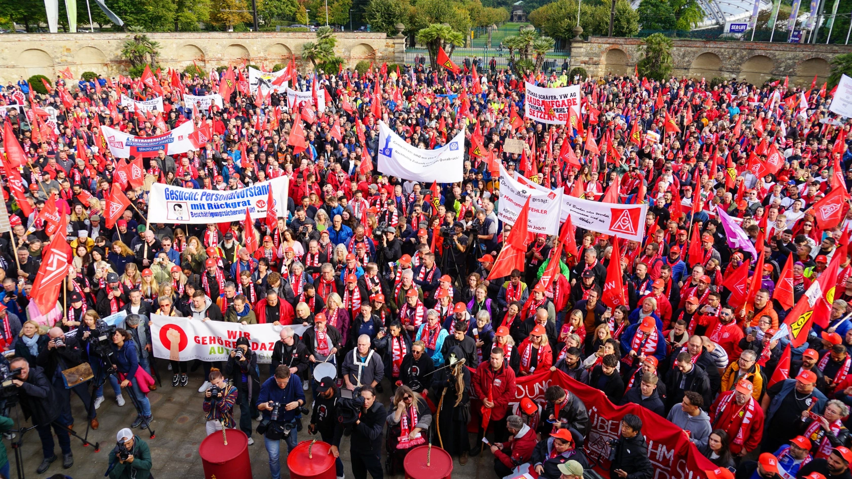 Verhandlungsauftakt VW