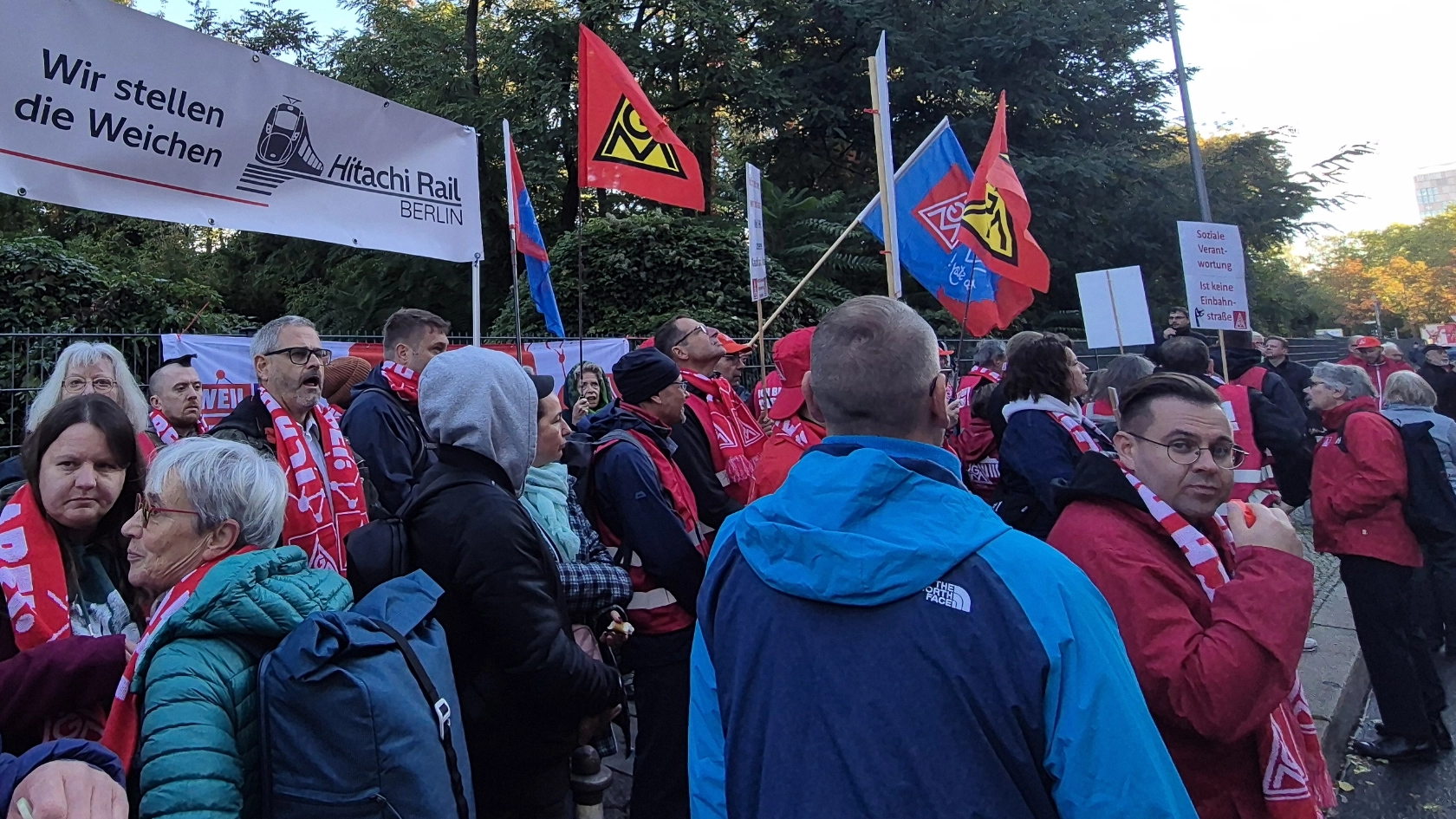 Verhandlungsbegleitende Aktion Berlin-Brandenburg