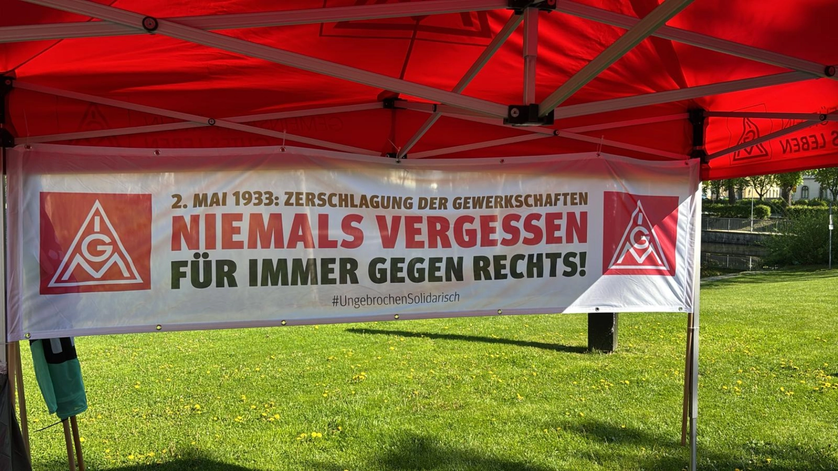 1. Mai: Danke für's gemeinsam stark machen!