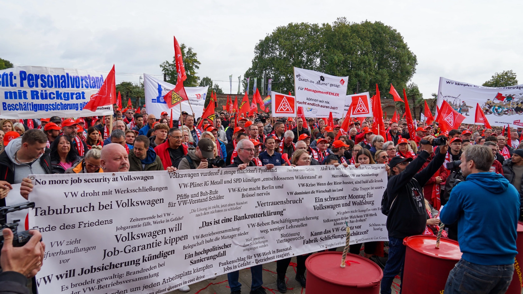 Verhandlungsauftakt VW