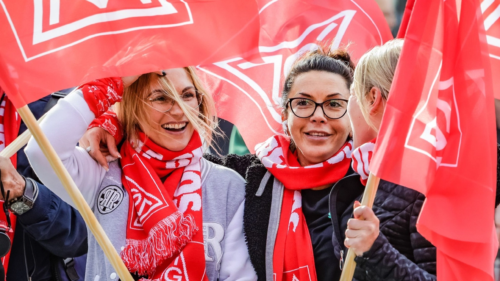 Frauen, Demo, IG Metall