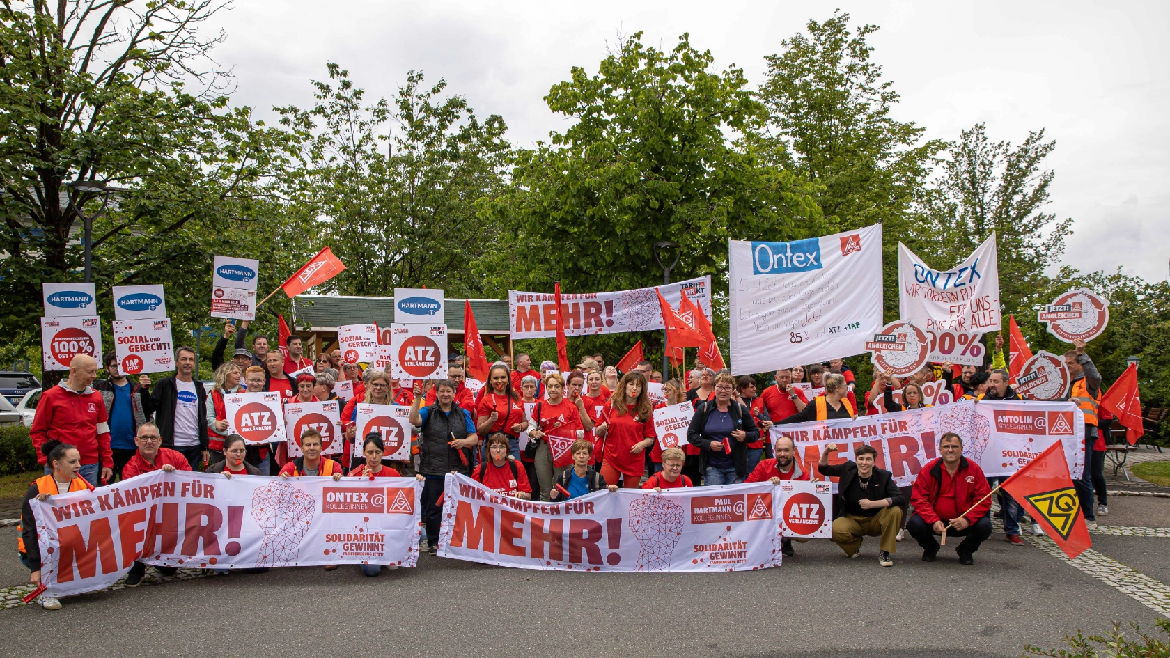 Tarifrunde Textil Ost