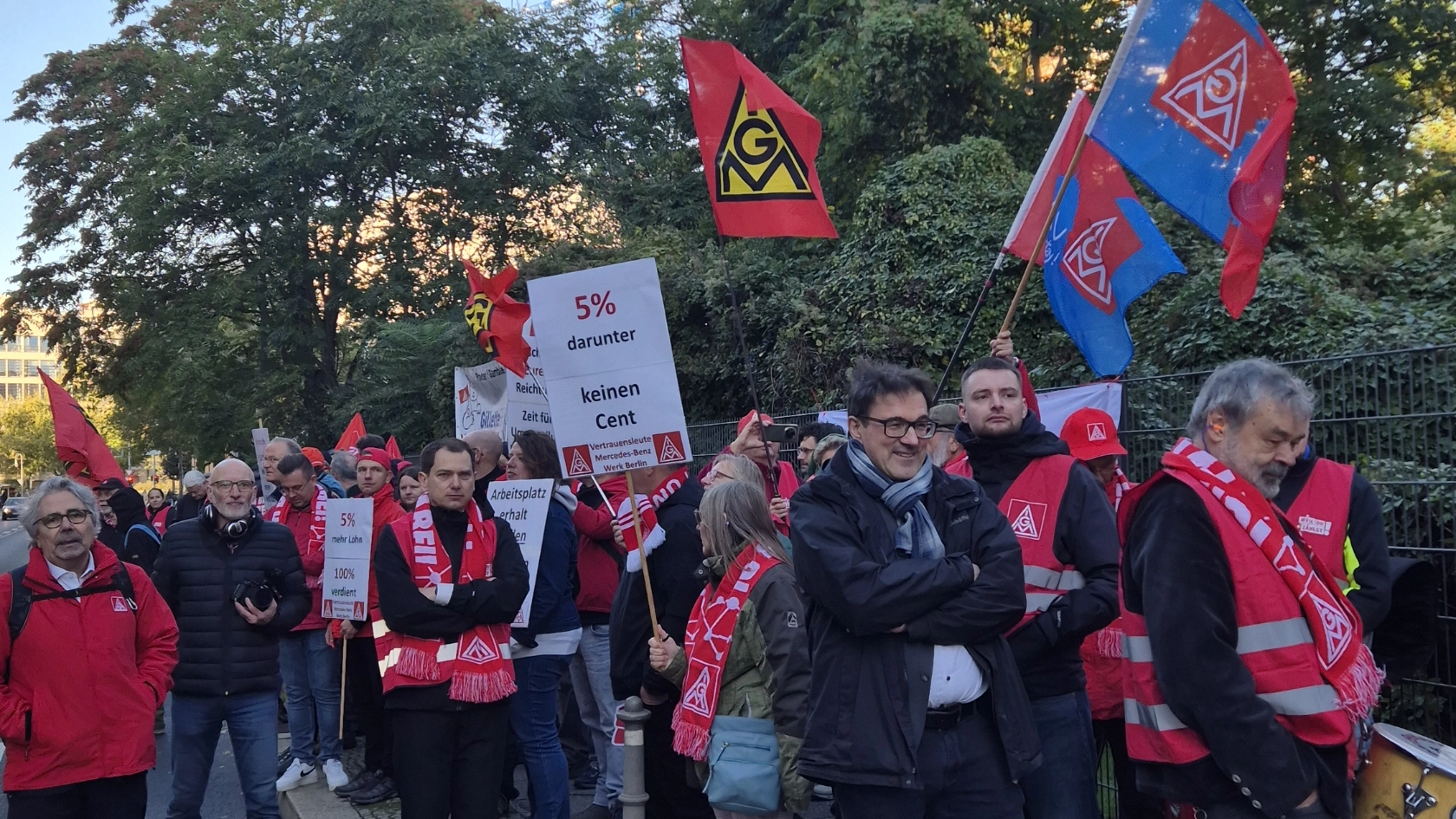 Verhandlungsbegleitende Aktion Berlin-Brandenburg