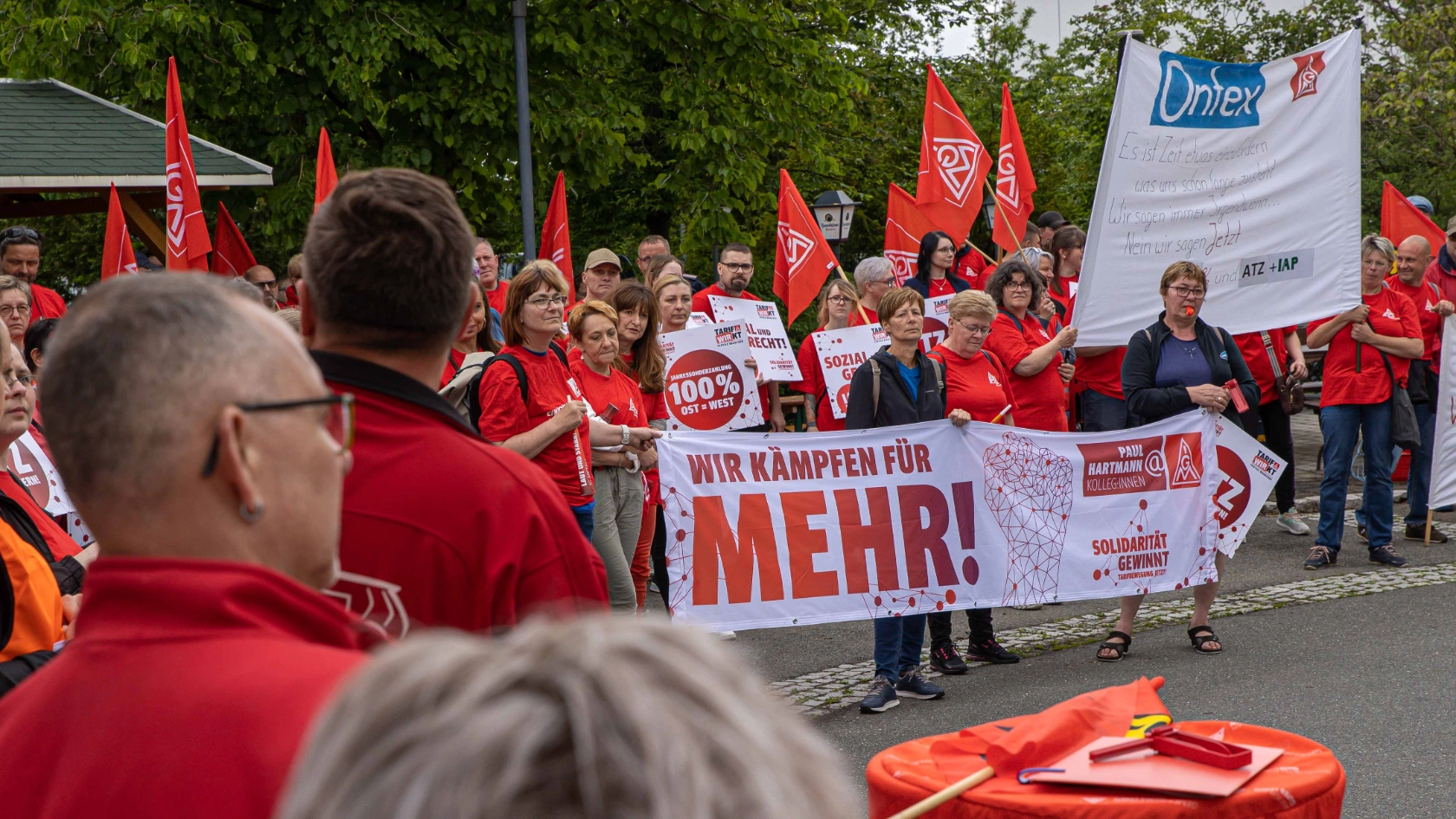 Tarifrunde Textil Ost