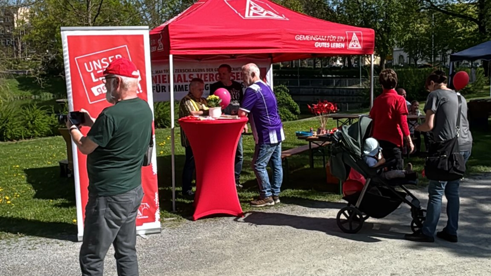 1. Mai: Danke für's gemeinsam stark machen!