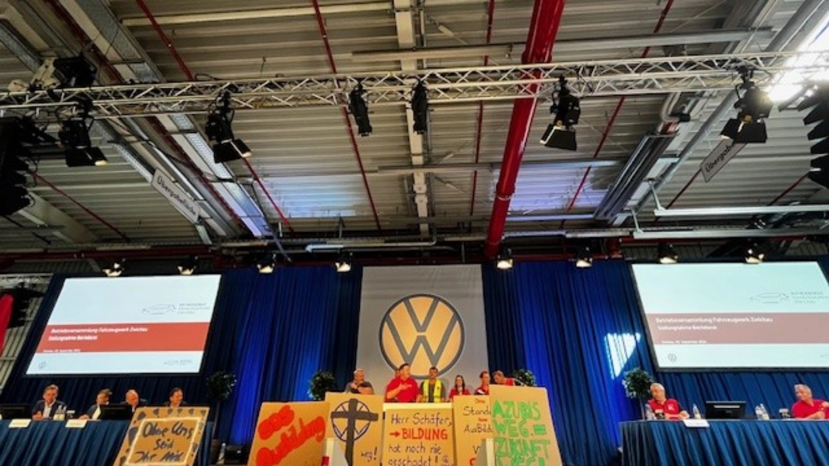 VW-Betriebsversammlung
