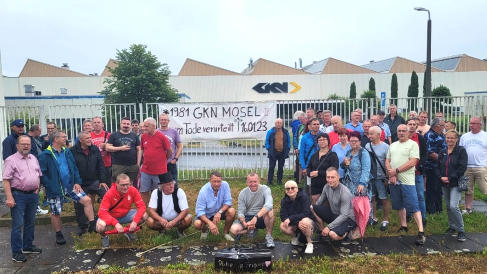 Letzte Schicht Gelenkwelle Mosel GKN Driveline