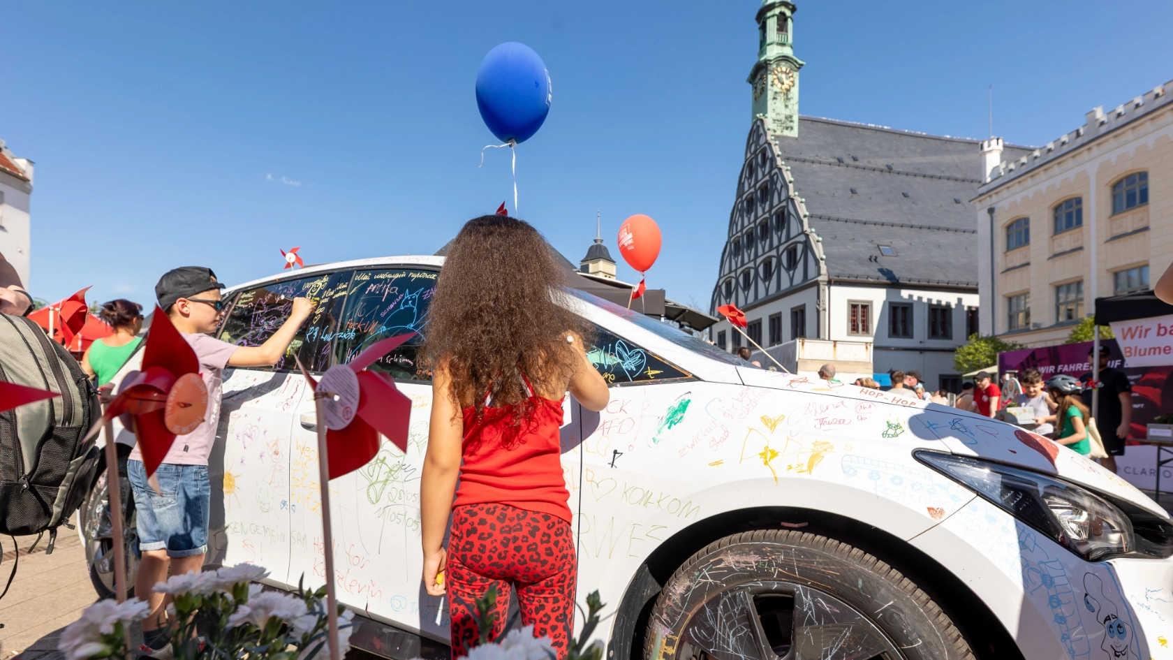 1. Mai 2025 Zwickau Kinder