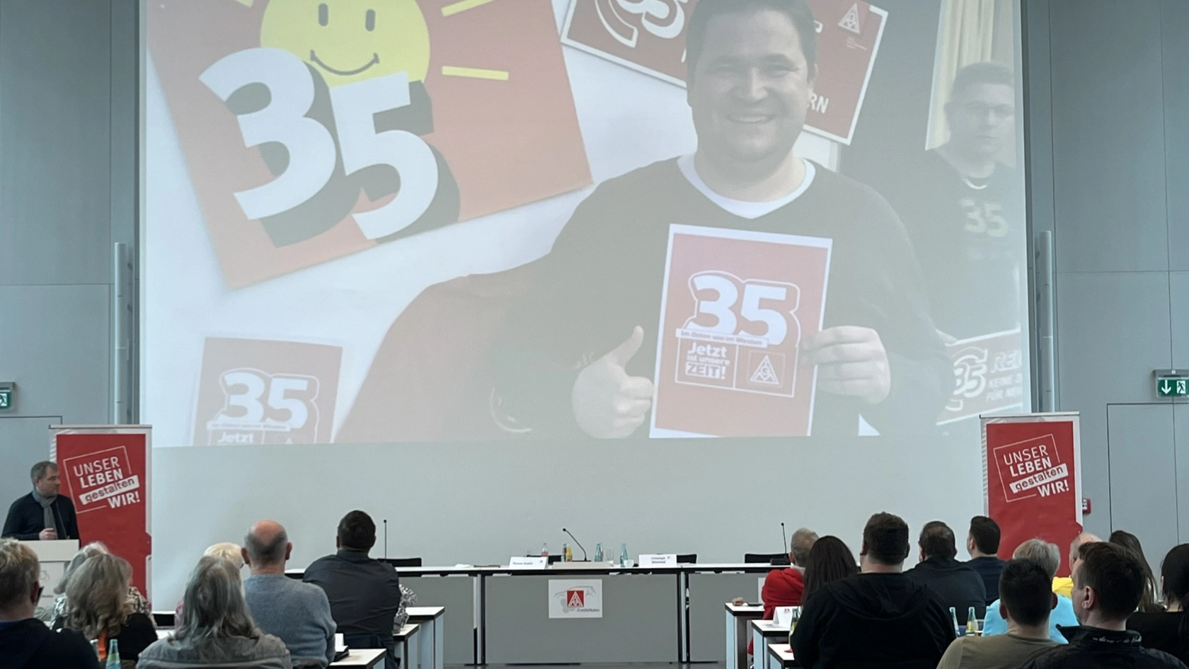 Erste Delegiertenversammlung des Jahres 2024 im Zwickauer Rathaus. Fotos: IG Metall Zwickau