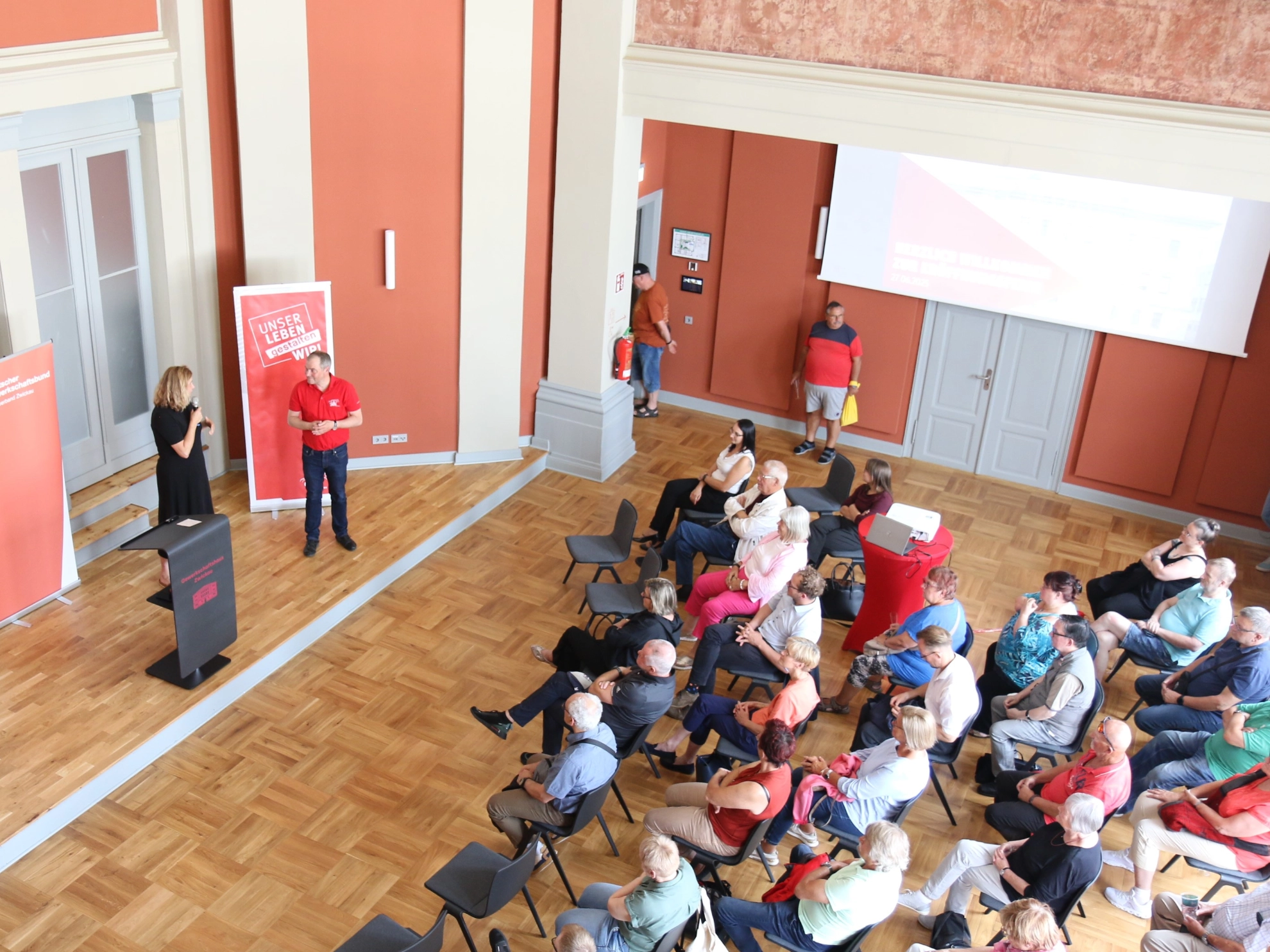 Neues Gewerkschaftshaus offiziell eingeweiht