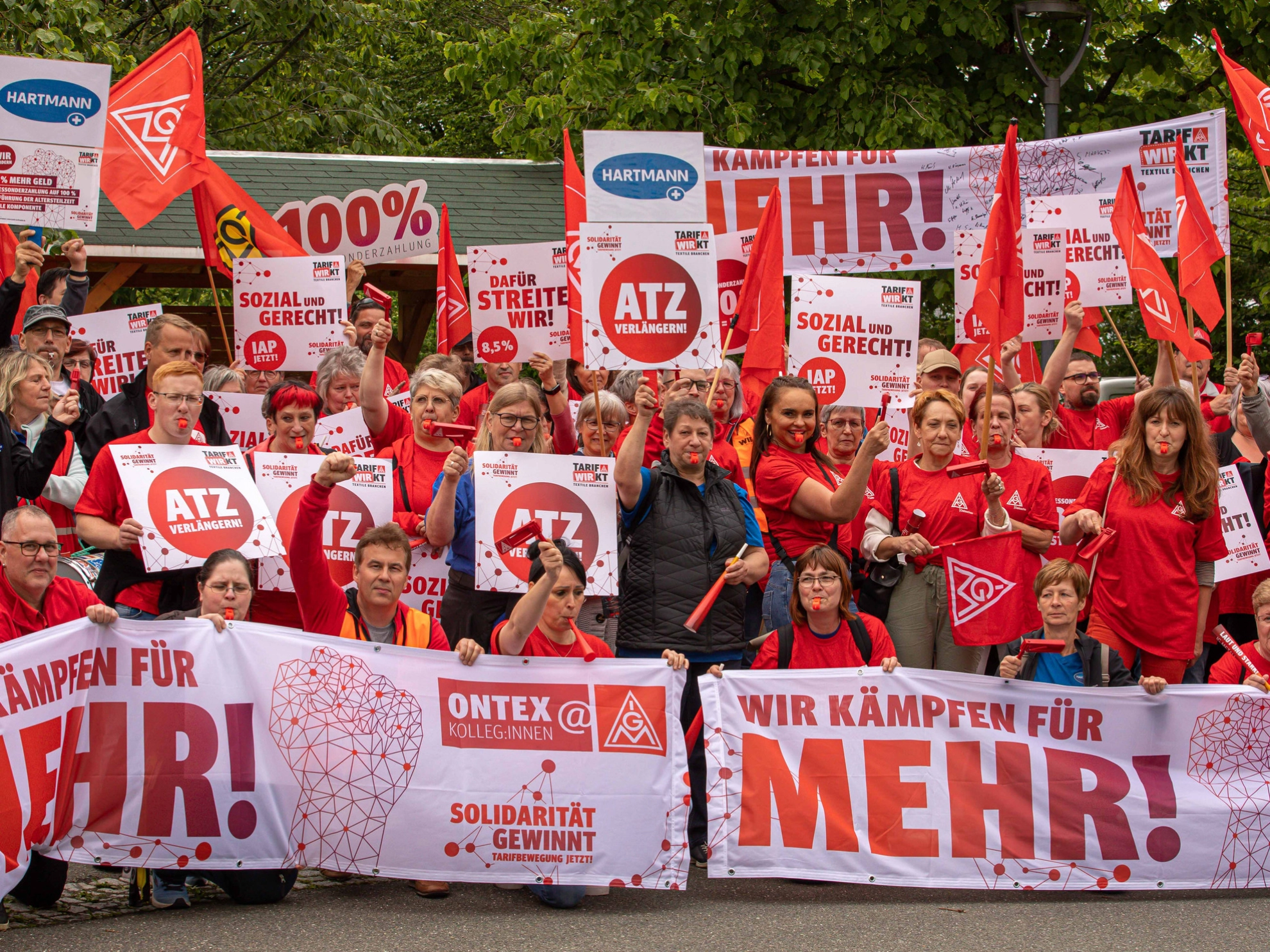 Tarifrunde Textil Ost