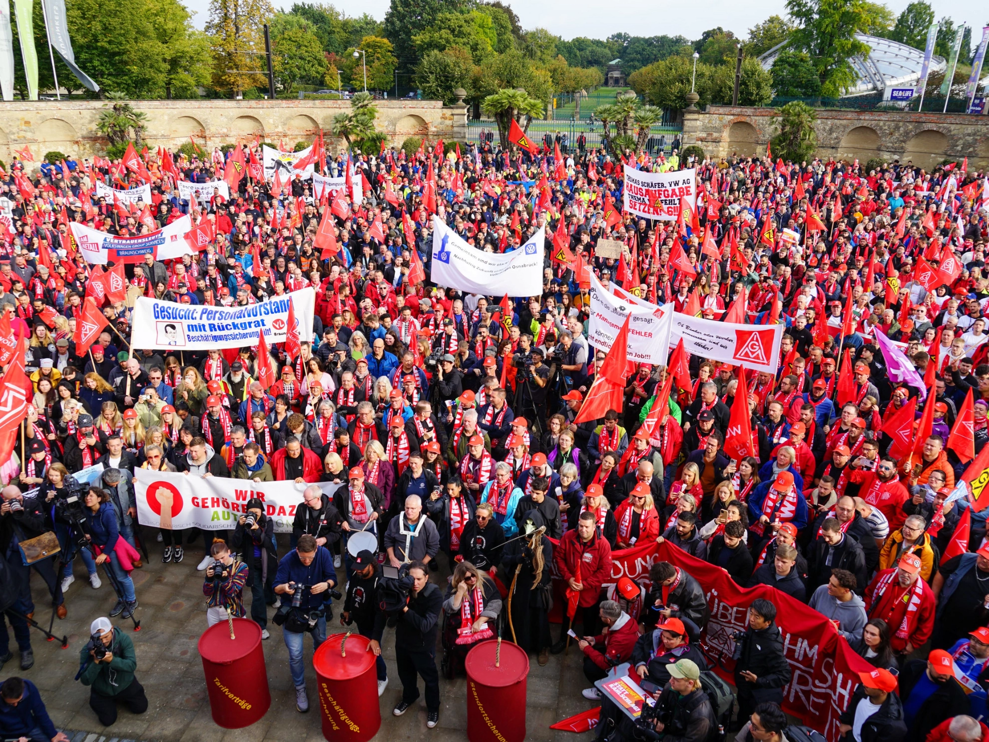 Verhandlungsauftakt VW