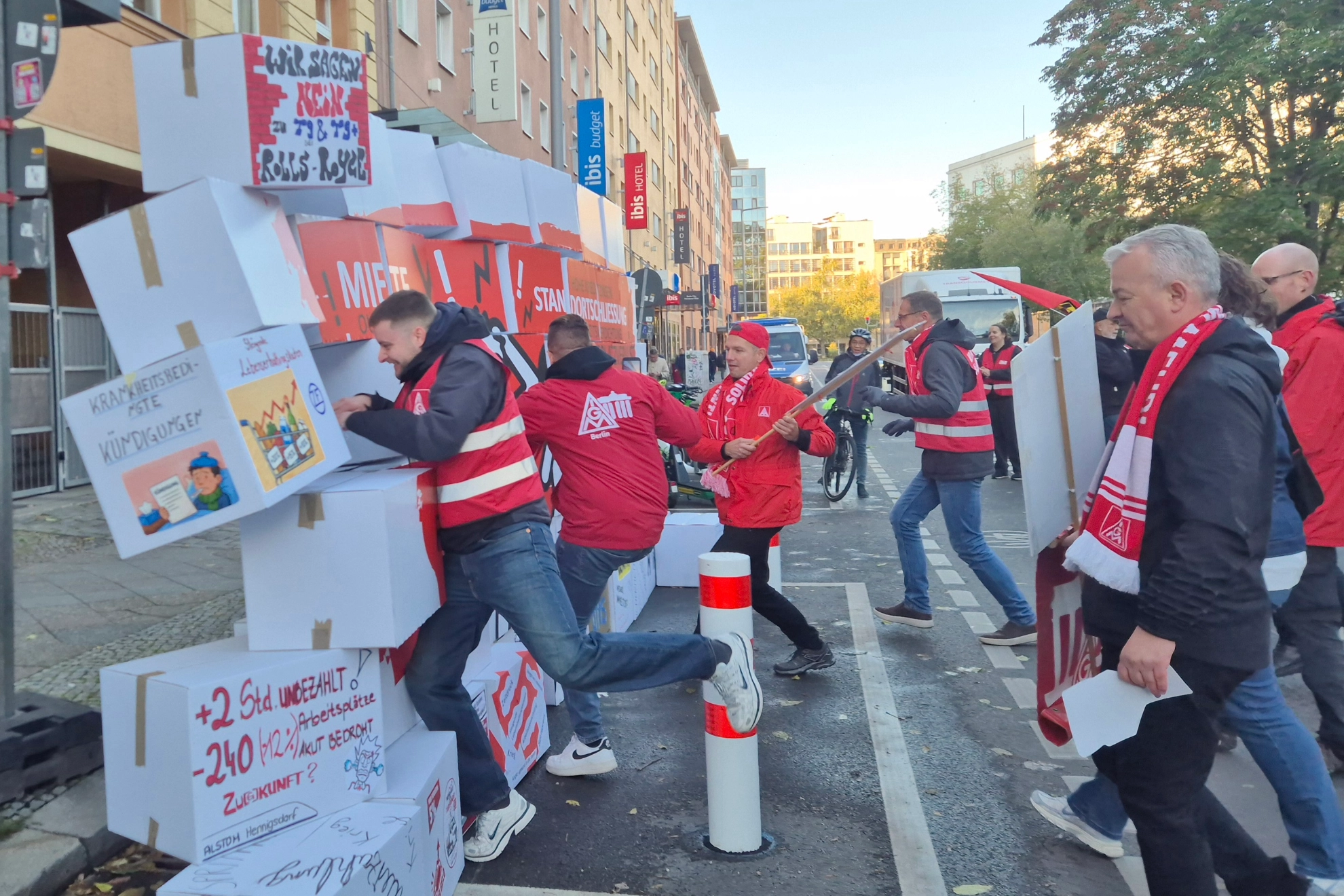 Verhandlungsbegleitende Aktion Berlin-Brandenburg