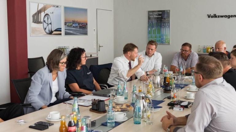 Besuch im VW Werk Zwickau