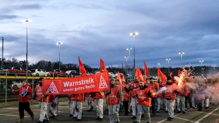 VW Warnstreik
