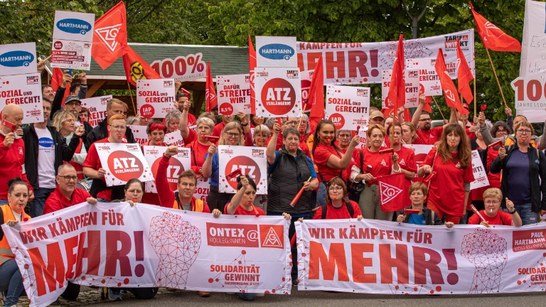 Tarifrunde Textil Ost