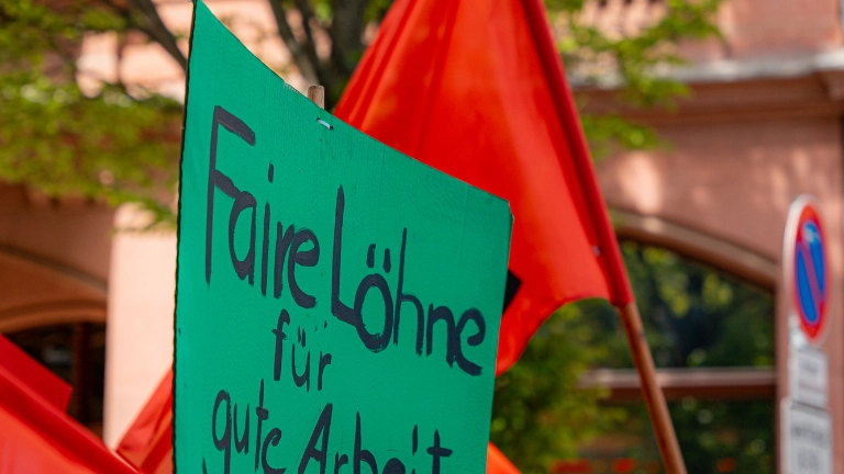 Eindrücke vom 1. Mai in Zwickau, Plauen und Aue.