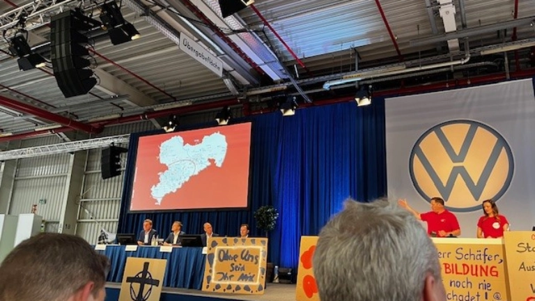 VW-Betriebsversammlung