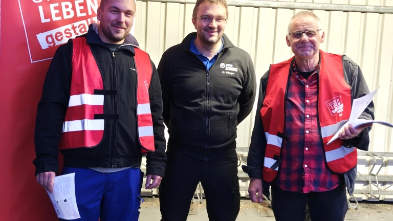 Toraktion Tarifverhandlungen SBG Neumark