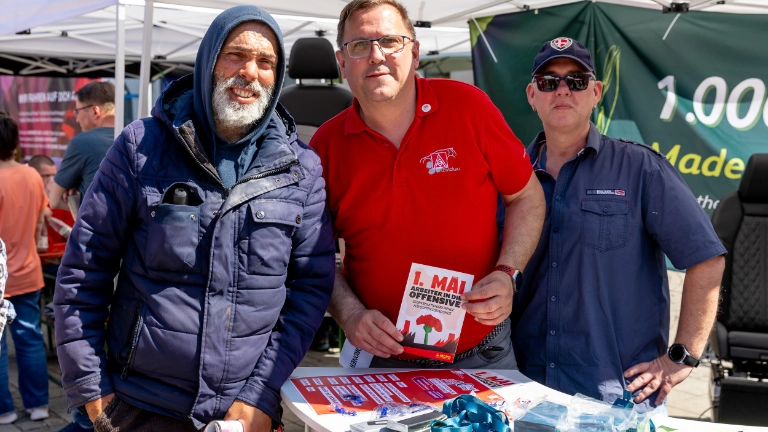 1. Mai: Danke für's gemeinsam stark machen!