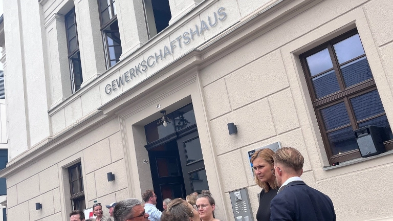 Neues Gewerkschaftshaus offiziell eingeweiht