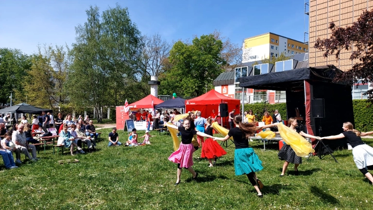 Eindrücke vom 1. Mai in Zwickau, Plauen und Aue.