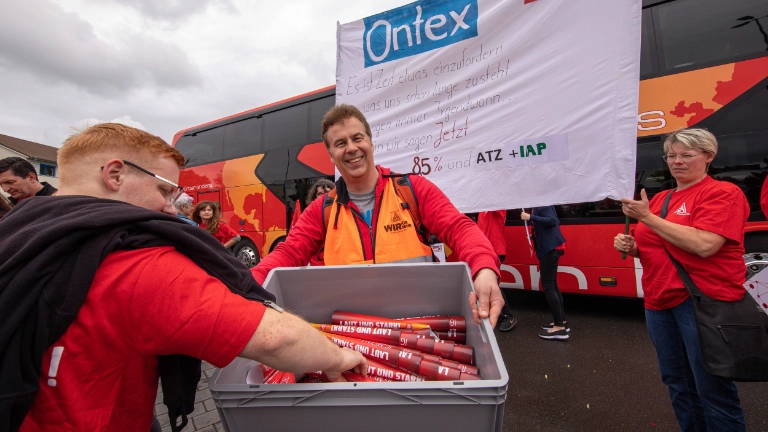 Tarifrunde Textil Ost