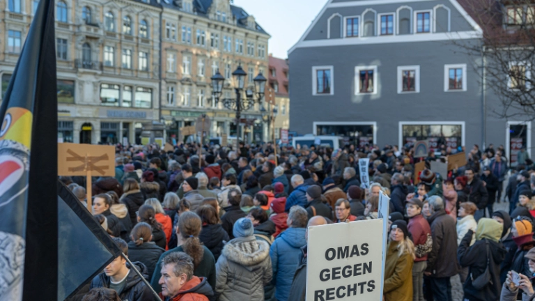 Demo gegen Rechts