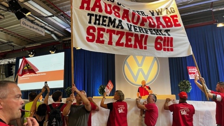 VW-Betriebsversammlung