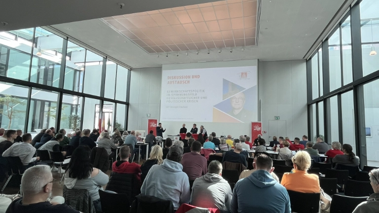 Erste Delegiertenversammlung des Jahres 2024 im Zwickauer Rathaus. Fotos: IG Metall Zwickau