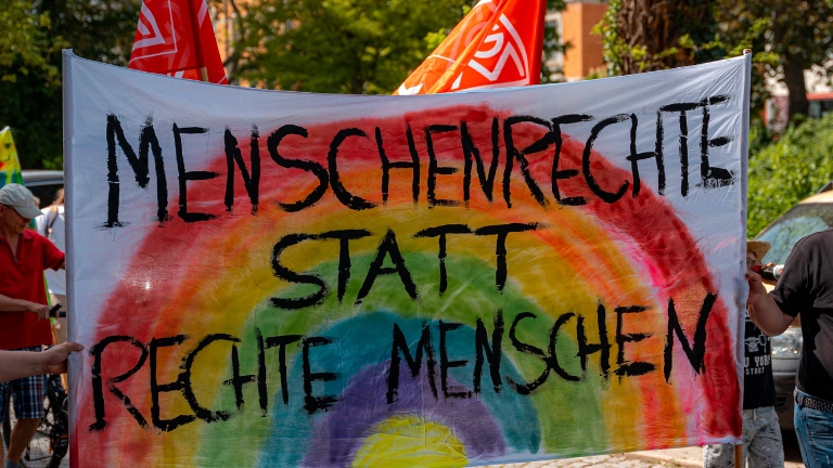 Eindrücke vom 1. Mai in Zwickau, Plauen und Aue.