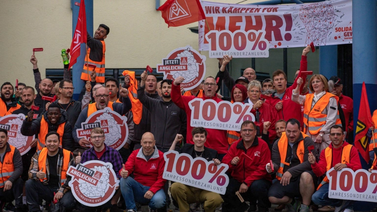 Tarifrunde Textil Ost