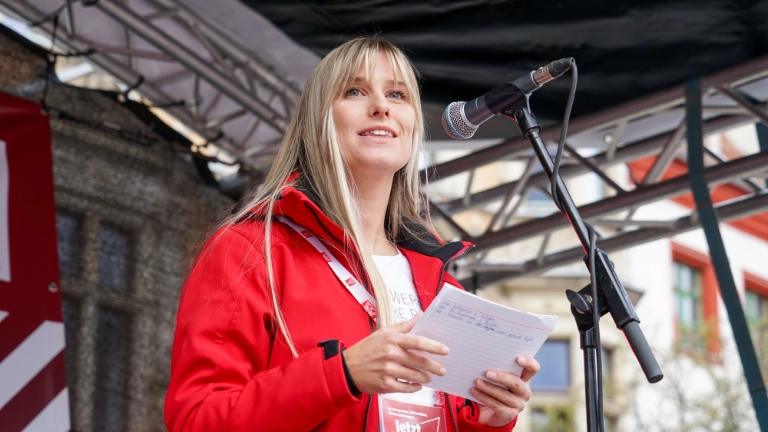 Vertrauenskörperleiterin Volkswagen Fahrzeugwerk Zwickau - Stephanie Haferkorn