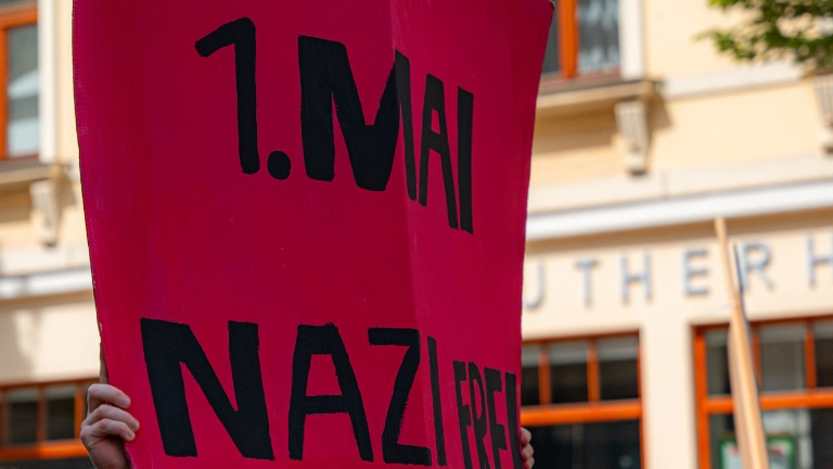 Eindrücke vom 1. Mai in Zwickau, Plauen und Aue.