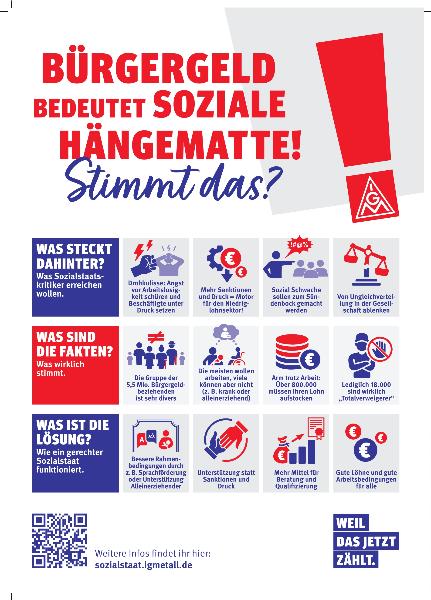 Bürgergeld bedeutet soziale Hängematte!?